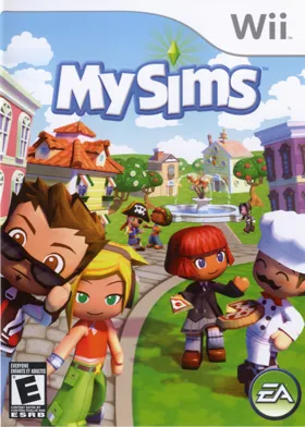 MySims box cover front